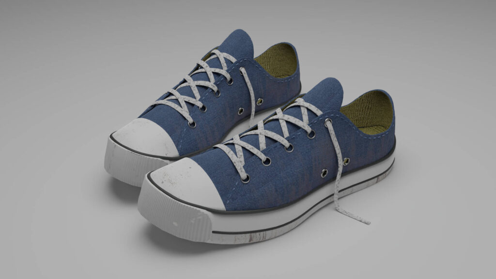 Shoes Blender 3D