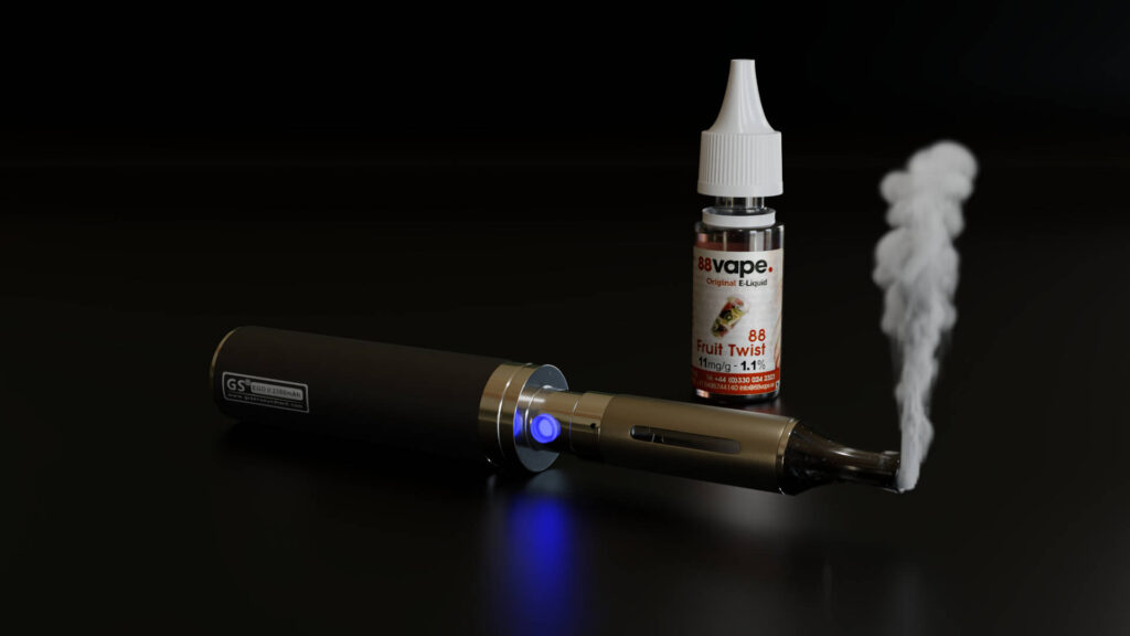 E-Cigarette Blender 3D
