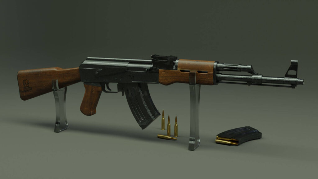 AK47 Blender 3D