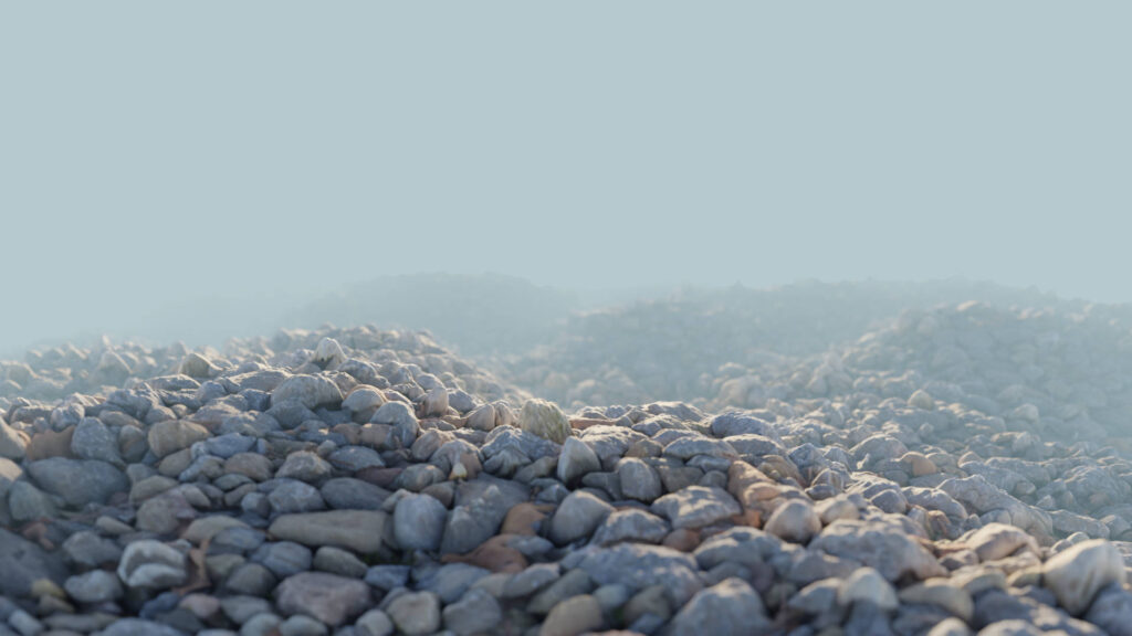 Rocky Beach Blender 3D